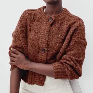 Everlane Brown Women's Sweater Cardigan